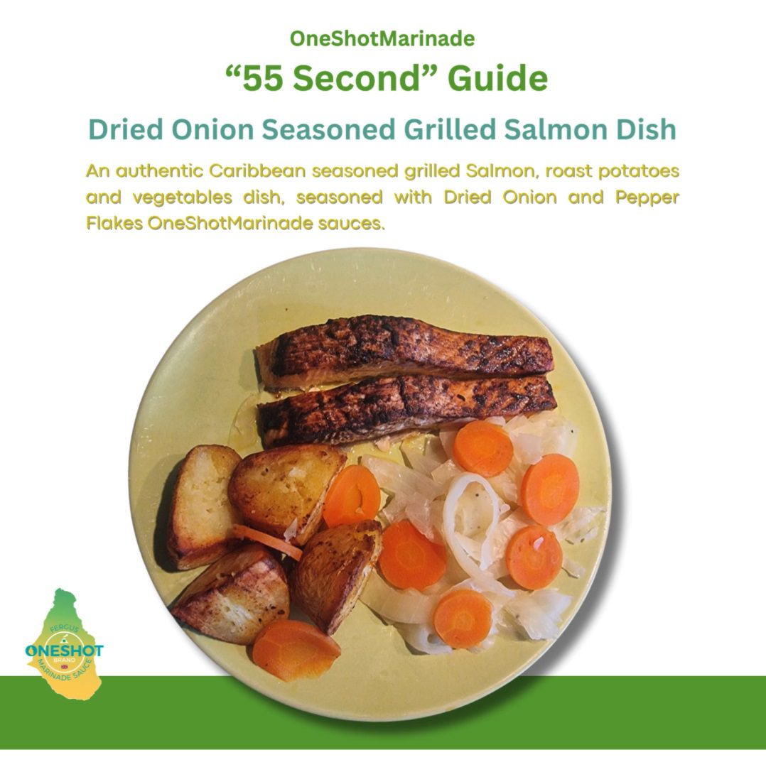 OneShotMarinade Grilled Salmon recipe - Screenshot